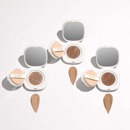 Кушон для лица тональный SPF20+ «Natural Cover Cushion», оттенок 21 Light Nude