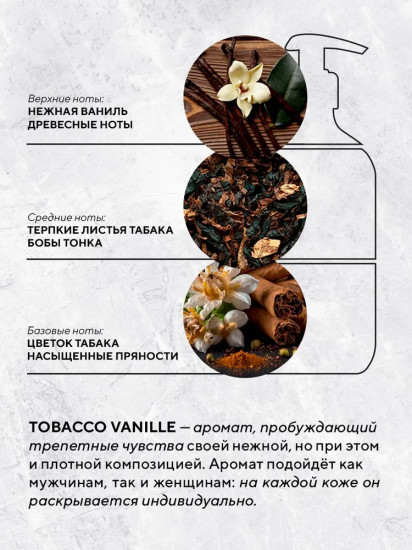 Крем-мыло для рук «Tobacco Vanille»