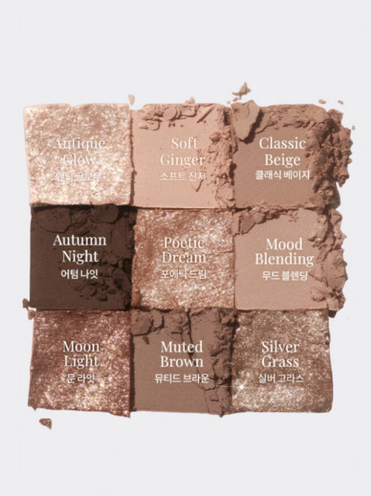 Палетка теней для глаз «Shadow Palette», оттенок 10 Autumn breeze
