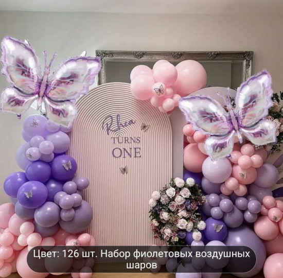 Набор воздушных шаров для фотозоны
