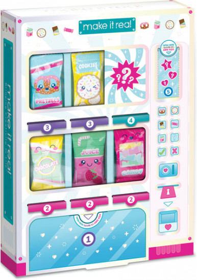 Набор для создания украшений «Snackers Bracelet Kit Vending Machine»
