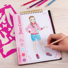 Альбом для творчества «Juicy Couture Fashion Sketchbook» - Фото 4