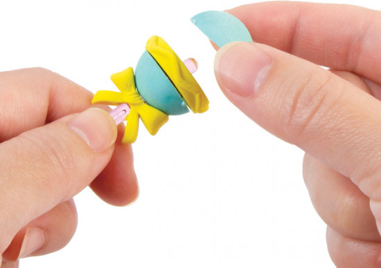 Набор 3D-ластиков-пазлов «Snacks 'n Sweets Puzzle Eraser Set»
