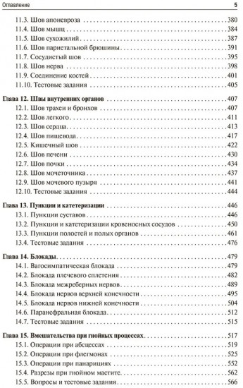 Оперативная хирургия
