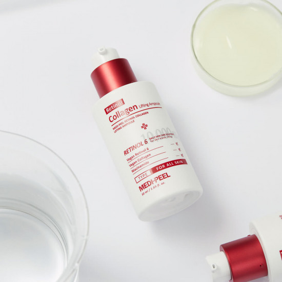 Лифтинг-ампула для лица с ретинолом и коллагеном «Retinol Collagen Lifting Ampoule»