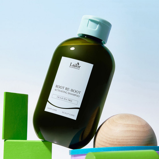 Шампунь для жирной кожи головы активирующий «Root Re-Boot Activating Shampoo Cica & Tea Tree»