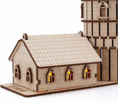 Конструктор деревянный механический «Маяк светильник» - Фото 10