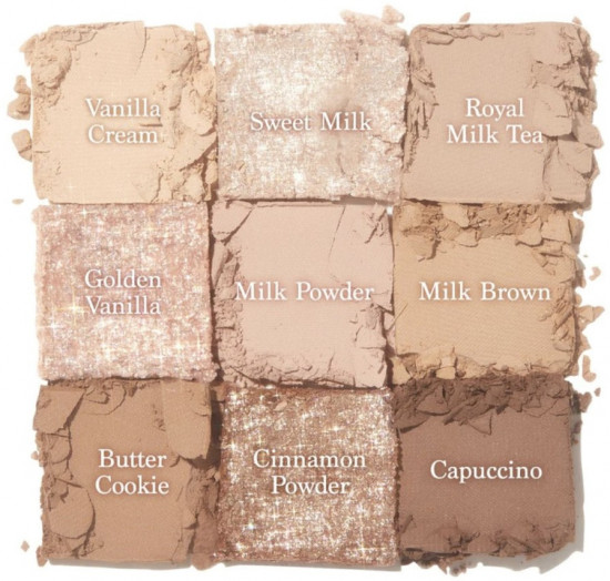Палетка теней для глаз «Shadow Palette», оттенок 07 Milk latte