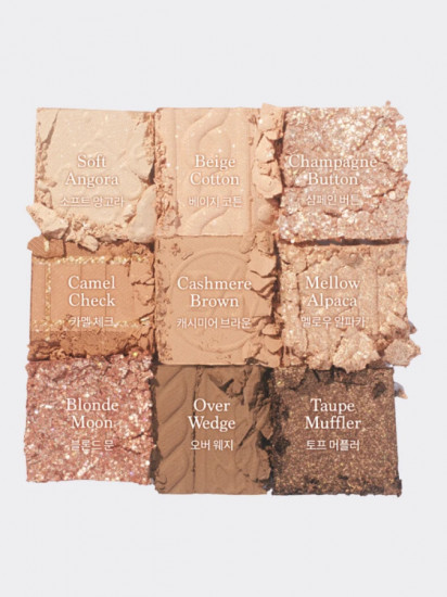 Палетка теней для глаз «Shadow Palette», оттенок 15 Beige knit