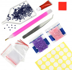 Мозаика алмазная «Лотосы» - Фото 14