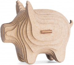 3D пазл «Свинка» - Фото 2