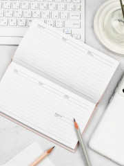 Еженедельник недатированный «Мишка с кофе» - Фото 4