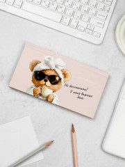 Еженедельник недатированный «Мишка с кофе» - Фото 7