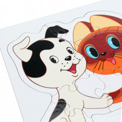 Набор пазлов 4 в 1 «Любимые герои» - Фото 4