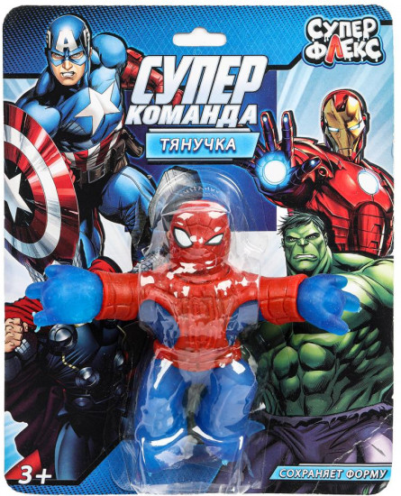 Игрушка-тянучка «Суперкоманда»