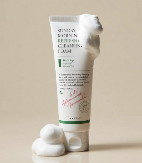 Пенка для умывания освежающая «Sunday Morning Refreshing Cleansing Foam»