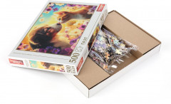 Пазл «Кошечка и собачка» - Фото 1