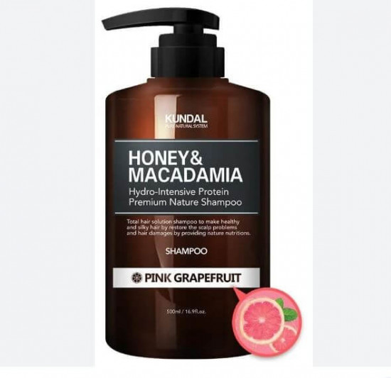 Шампунь для волос безсульфатный «Honey & Macadamia: Pink Grapefruit»