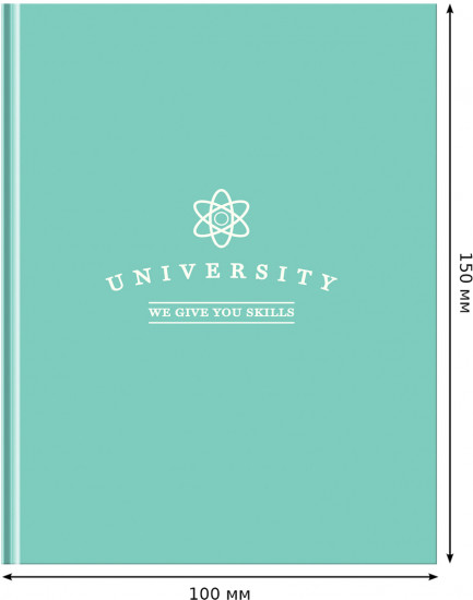 Книжка записная «University»