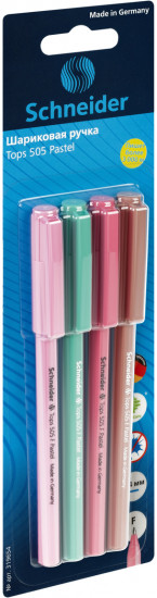 Набор ручек шариковых «Tops 505 F Pastel»