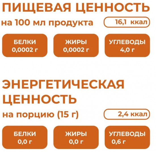Сироп для приготовления напитков «Соленая карамель»