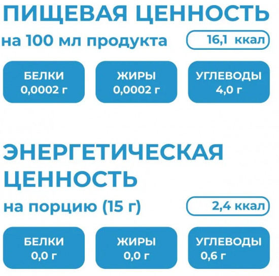Сироп для приготовления напитков «Кокос»