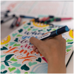 Набор маркеров-кистей двухсторонних «Twinmarker Paint-It» - Фото 4