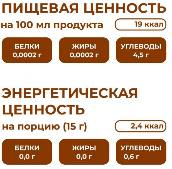 Сироп для приготовления напитков «Миндаль»