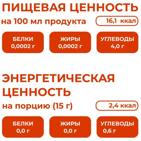 Сироп без сахара «Кленовый»