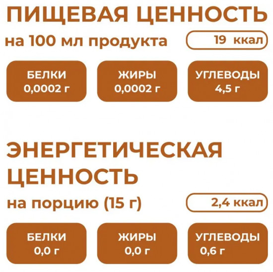 Сироп без сахара «Миндаль»