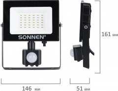 Прожектор светодиодный с датчиком движения - Фото 6