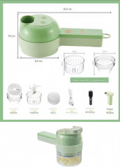 Овощерезка многофункциональная портативная - Фото 4