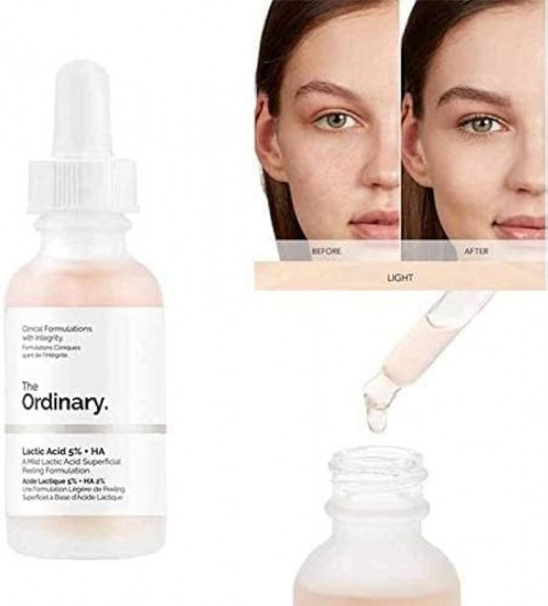 Пилинг для лица «The Ordinary Lactic Acid 5% + HA»