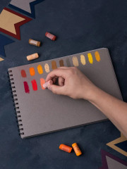 Скетчбук для пастели с калькой - Фото 6