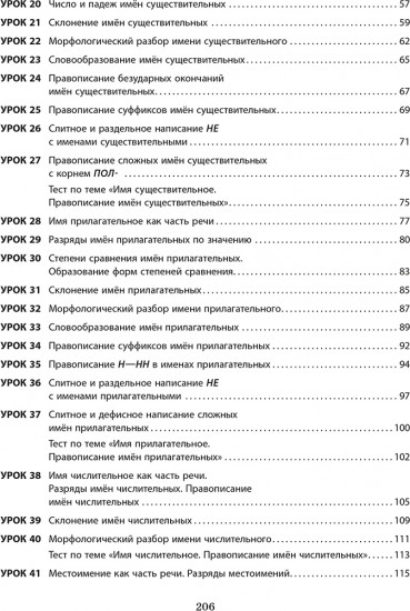 Русский язык на «отлично». 6 класс