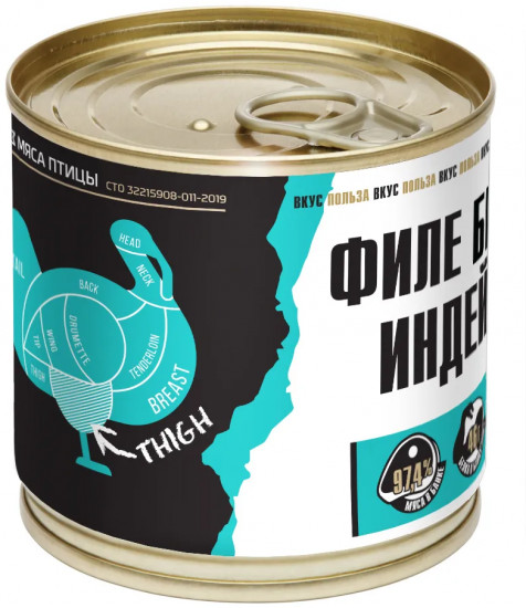 Филе бедра индейки