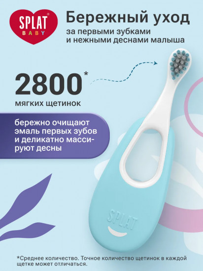 Зубная щетка для детей с ионами серебра