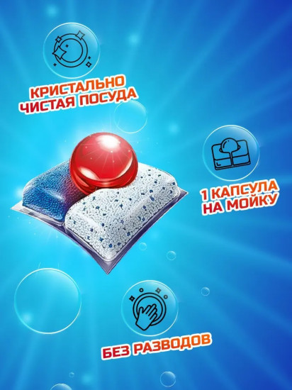 Капсулы для посудомоечной машины
