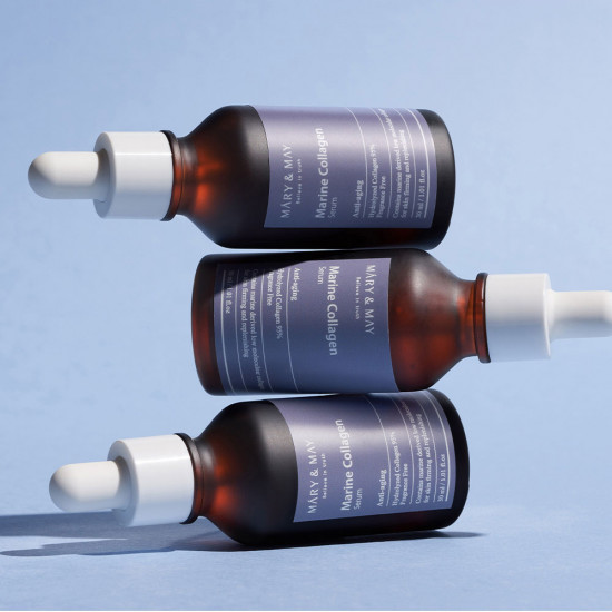 Сыворотка для лица антивозрастная с коллагеном «Marine Collagen Serum»