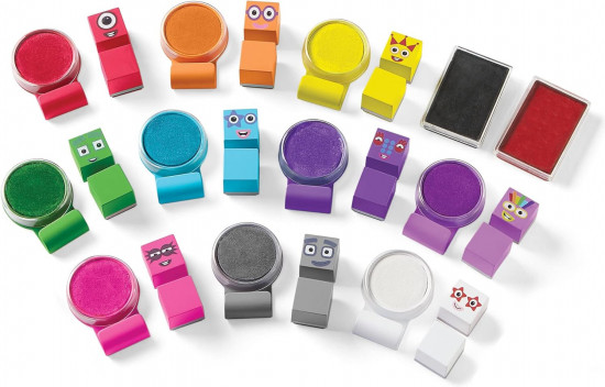 Набор печатей «Numberblocks»