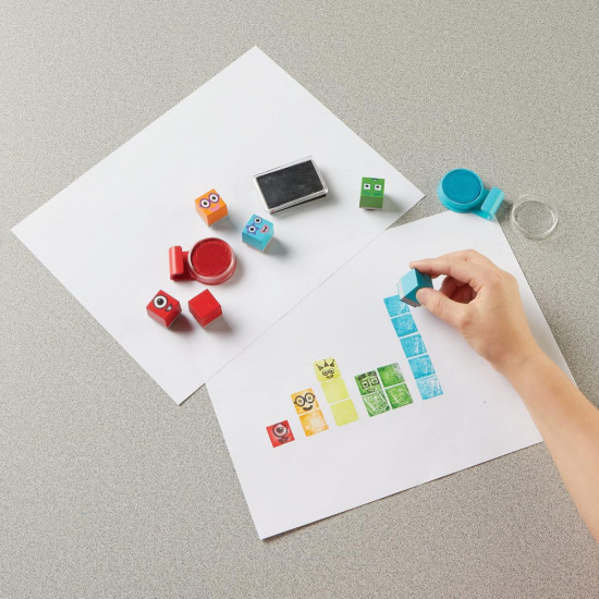 Набор печатей «Numberblocks»