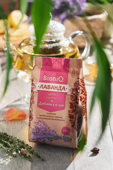 Добавка в чай «Лаванда. Цветы сушеные»