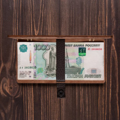 Конверт для денег деревянный «С днём рождения» - Фото 1