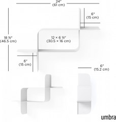 Набор полок настенных «Montage» - Фото 12