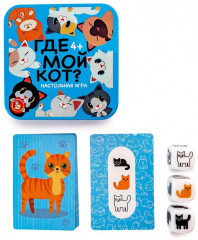 Игра настольная «Где мой кот?» - Фото 12