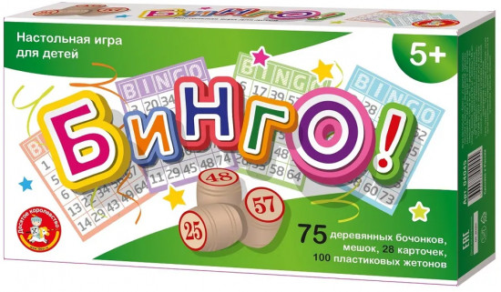 Игра настольная «Бинго»