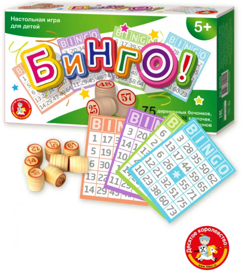 Игра настольная «Бинго»