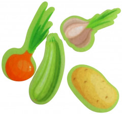 Набор из фетра на липучках «Огород» - Фото 9