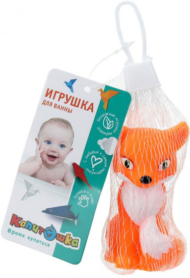 Игрушка для ванны «Лиса»