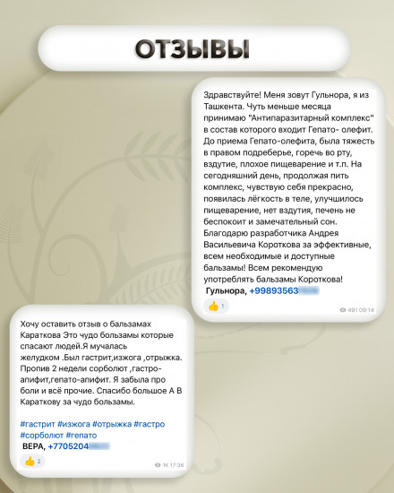 Медовый бальзам «Гепато-апифит»